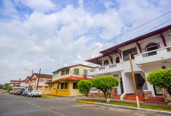 O centro de Colon tornou-se um local de crime notório, a maioria das agências governamentais emitiu avisos severos sobre viagens à cidade. — Fotografia de Stock