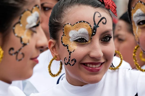 Quito festiviteiten parade — Stockfoto