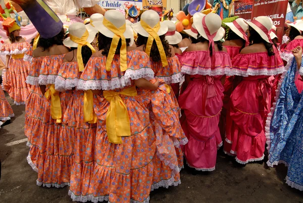 Desfile de festividades de Quito — Fotografia de Stock