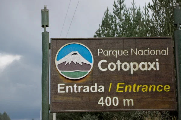 Cotopaxi National Park, Ecuador — Stock Photo, Image