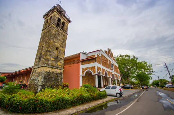 San José de David, una ciudad y corregimiento ubicada en el oeste de Panamá. Es capital de la provincia de Chiriqui . —  Fotos de Stock