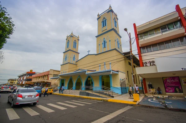 San José de David, una ciudad y corregimiento ubicada en el oeste de Panamá. Es capital de la provincia de Chiriqui . —  Fotos de Stock