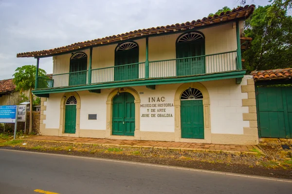 San José de David, una ciudad y corregimiento ubicada en el oeste de Panamá. Es capital de la provincia de Chiriqui . — Foto de Stock