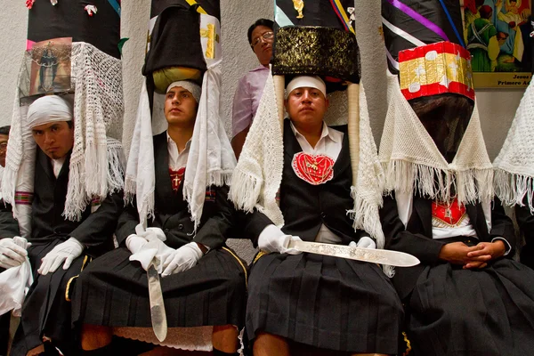 Святая неделя Месса Славы в Алангаси, Эквадор — стоковое фото