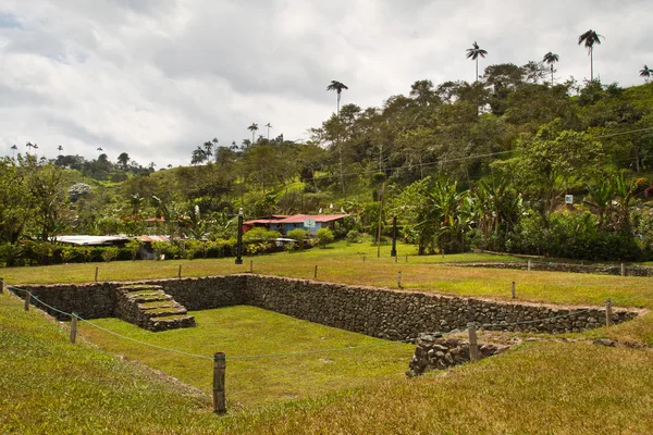 Tulipe arkeologiska platsen museum, Ecuador — Stockfoto