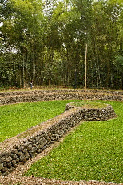 Tulipe Archaeological site museum, Ecuador — Stock Photo, Image