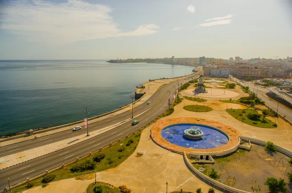 Panorama dari Havana City Vedado District — Stok Foto