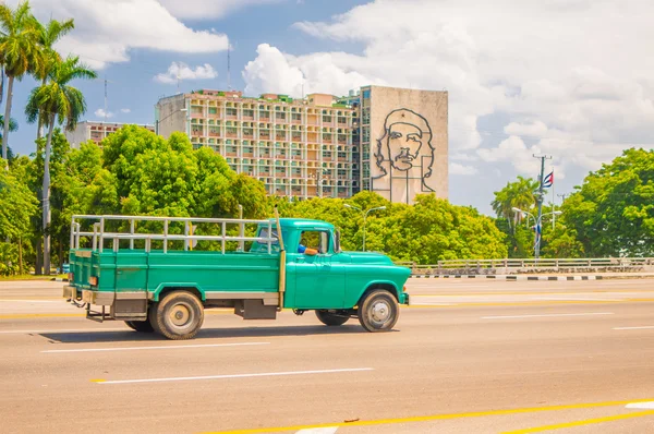 Plaza de la Revolución o Plaza de la Revolución en La Habana, Cuba . — Foto de Stock