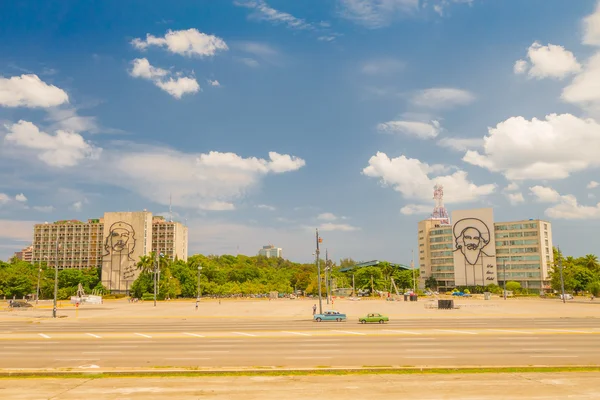 Plac Rewolucji lub Plaza de la Revolucion w Hawanie, na Kubie. — Zdjęcie stockowe