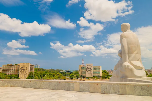 Plaza de la Revolución v havana, Kuba — Stock fotografie