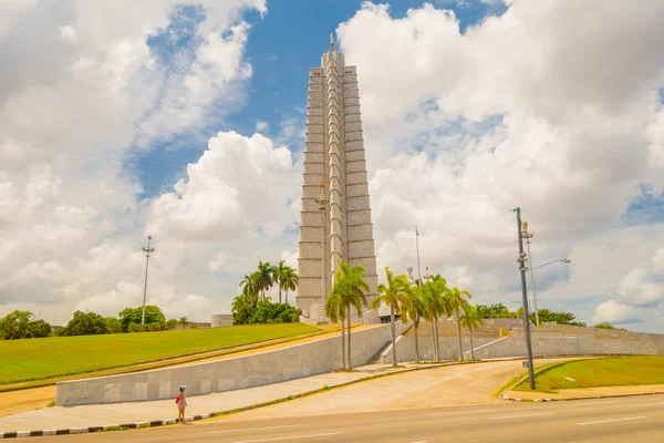 Plaza de la Revolución o Plaza de la Revolución en La Habana, Cuba . — Foto de Stock