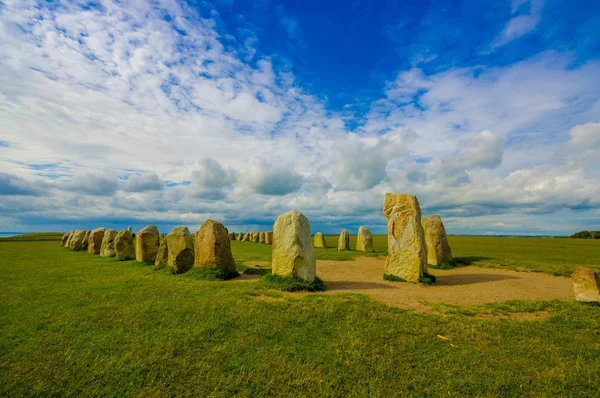 Pedras metálicas em Suecia — Fotografia de Stock