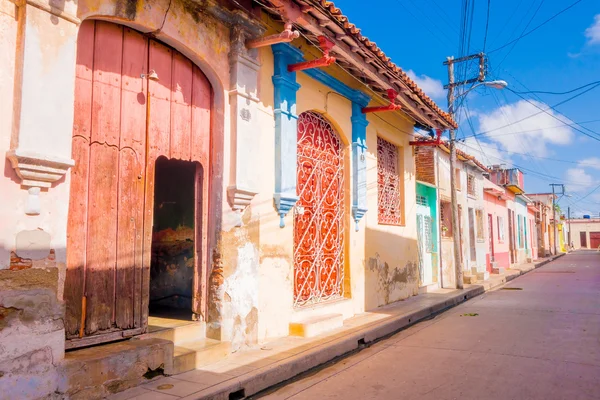 Camaguey, Kuba - szerepel az Unesco Világörökség részét képező óvárostól — Stock Fotó