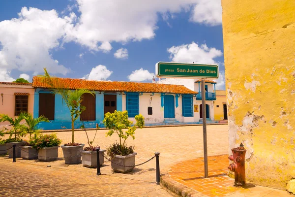 Camaguey, Cuba - cidade velha listada no Patrimônio Mundial da UNESCO — Fotografia de Stock