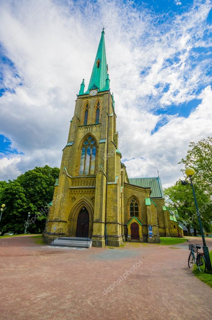 Haga church in downtown Gothenburg