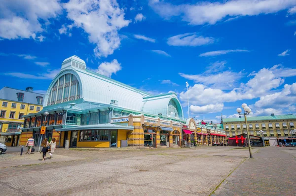 Célèbre marché aux poissons dans le centre de Gothenburg — Photo