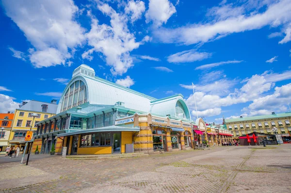고 덴 부르 크 시내에서 유명한 수 산 시장 — 스톡 사진
