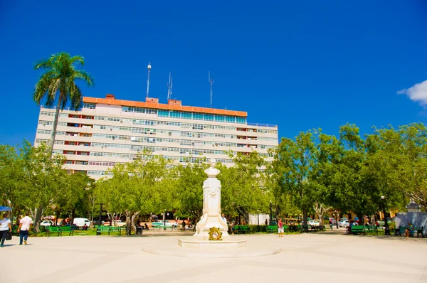 Ciego De Avila, Cuba - 5 Eylül 2015: Eyaletin başkenti şehir. — Stok fotoğraf