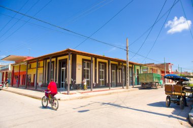 Ciego De Avila, Cuba - 5 Eylül 2015: Eyaletin başkenti şehir.