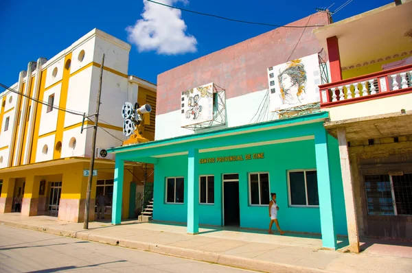 CIEGO DE AVILA, CUBA - SETEMBRO 5, 2015: Centro da capital da Província . — Fotografia de Stock