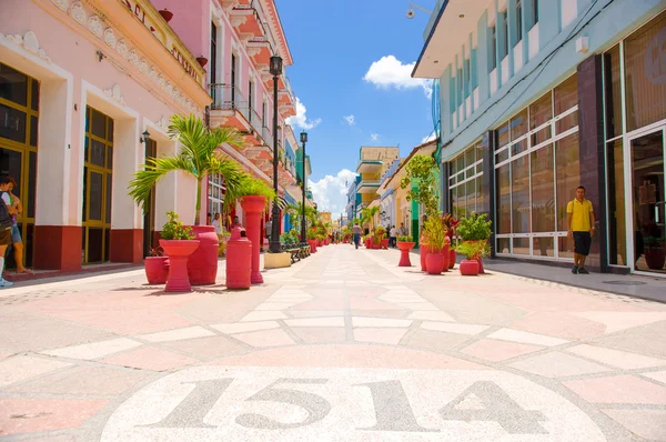 SANCTI SPIRITUS, CUBA - SEPTEMBER 5, 2015: Latin for Holy Spirit. It is one of the oldest Cuban European settlements. — Stock Photo, Image