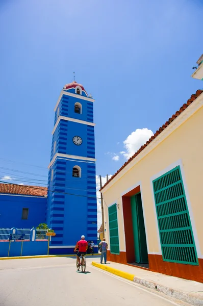 SANCTI SPIRITUS, CUBA - 5 de septiembre de 2015: Latín para Espíritu Santo. Es uno de los asentamientos europeos cubanos más antiguos . —  Fotos de Stock