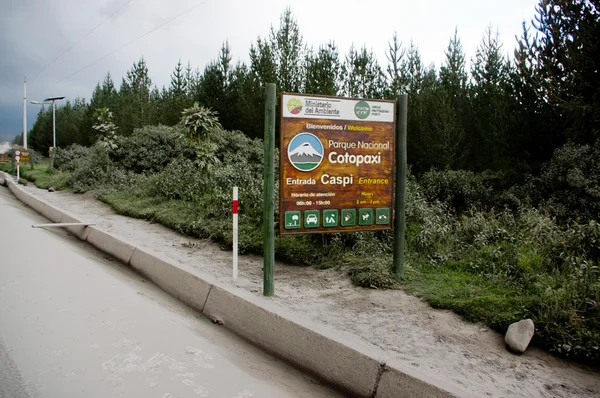 Parco nazionale del Cotopaxi, Ecuador — Foto Stock