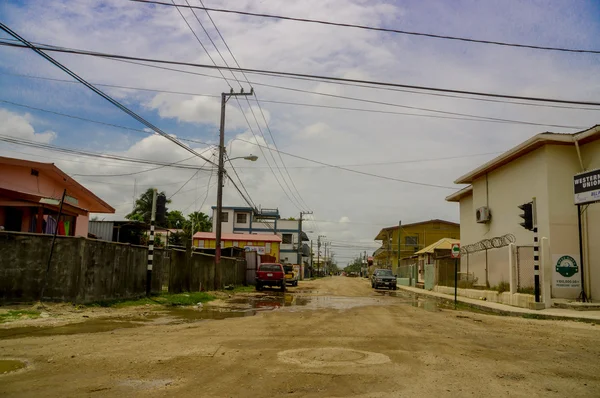 Straße in Belize City — Stockfoto