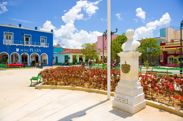 SANCTI SPIRITUS, CUBA - SEPTEMBER 5, 2015: Latin for Holy Spirit. It is one of the oldest Cuban European settlements. — Stock Photo, Image