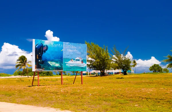 Santa lucia plaży, prowincji camaguey, Kuba — Zdjęcie stockowe