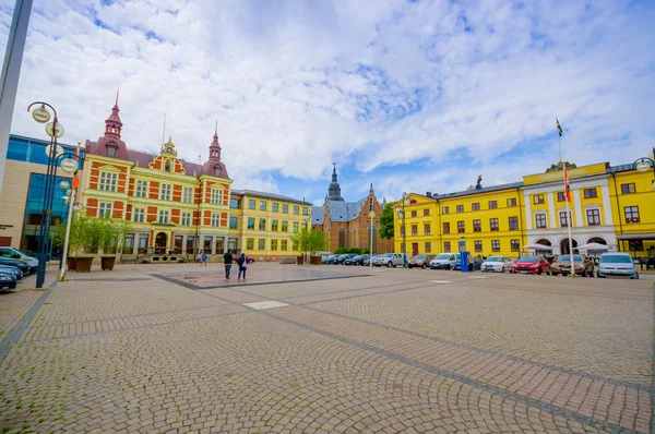 Kristianstad, malownicze miasto, Szwecja — Zdjęcie stockowe