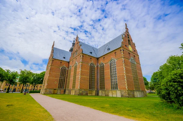 Bela igreja gótica em Kristianstad, Suécia — Fotografia de Stock