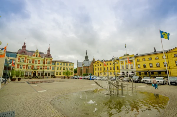 Kristianstad, malownicze miasto w Szwecji — Zdjęcie stockowe