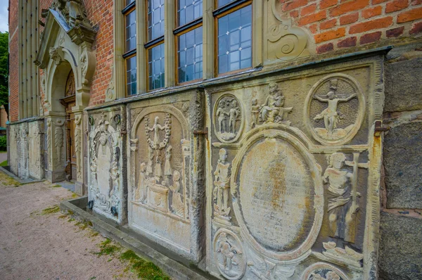 Hermosa iglesia gótica en Kristianstad, Suecia — Foto de Stock