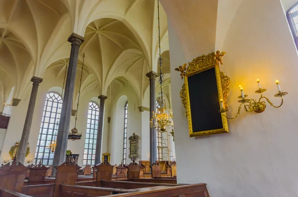 Kristianstad, İsveç'te güzel Gotik Kilisesi — Stok fotoğraf