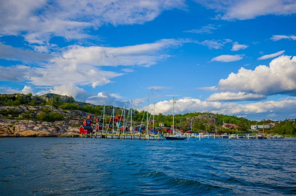 Marstrand, популярний парусних острів, Швеція — стокове фото