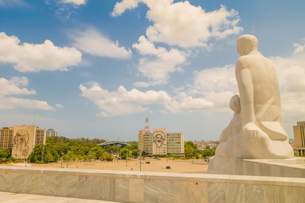 Plaza de la Revolución en La Habana, Cuba —  Fotos de Stock