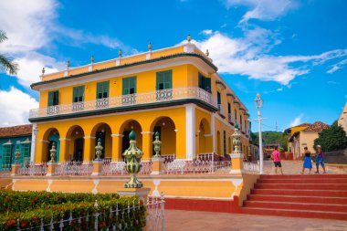 Trinidad, Küba - 8 Eylül 2015: 1988 yılında Unesco tarafından dünya mirası belirlenmiş.