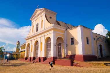Trinidad, Küba - 8 Eylül 2015: 1988 yılında Unesco tarafından dünya mirası belirlenmiş.