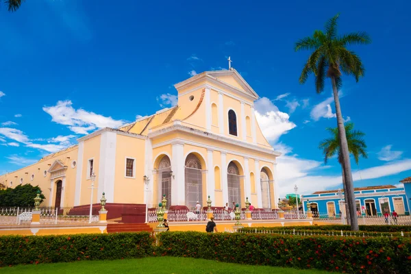Trinidad, Kuba - 8 září 2015: označené světového dědictví UNESCO v roce 1988. — Stock fotografie