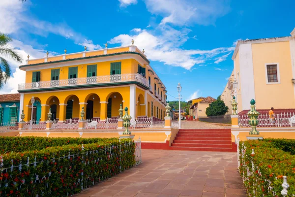 TRINIDAD, CUBA - 8 DE SEPTIEMBRE DE 2015: declarado Patrimonio de la Humanidad por la UNESCO en 1988 . — Foto de Stock