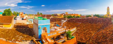 Trinidad, Küba - 8 Eylül 2015: 1988 yılında Unesco tarafından dünya mirası belirlenmiş.