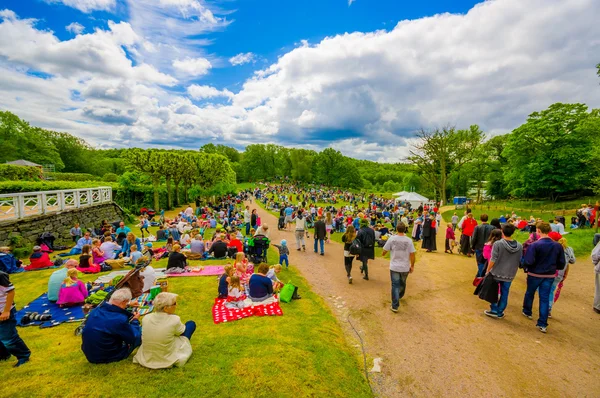 Festa di mezza estate a Gothemburg, Svezia — Foto Stock