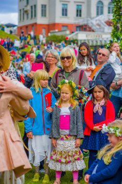 Midsummer kutlama Gothemburg, İsveç