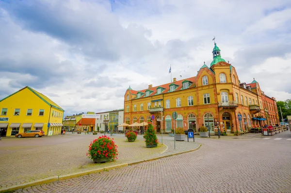 Belle ville de Simrishamn, Suède — Photo