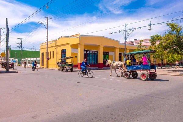 TRINIDAD, CUBA - SEPTEMBER 12, 2015:  Capital of Cienfuegos Province, is a city on the southern coast. — Stock Photo, Image
