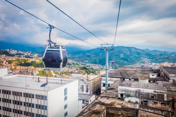 Coche de cable en Manizales, Colombia — Foto de Stock