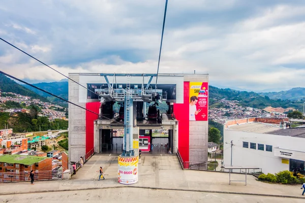 Teleferik Manizales, Kolombiya — Stok fotoğraf