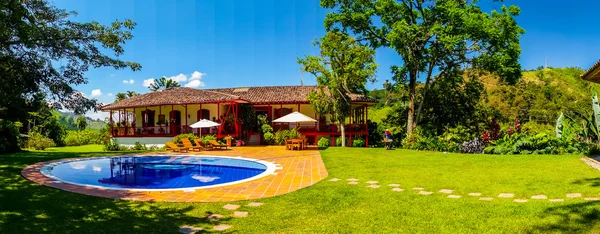 Fazenda de café Venecia, Manizales, Colômbia — Fotografia de Stock