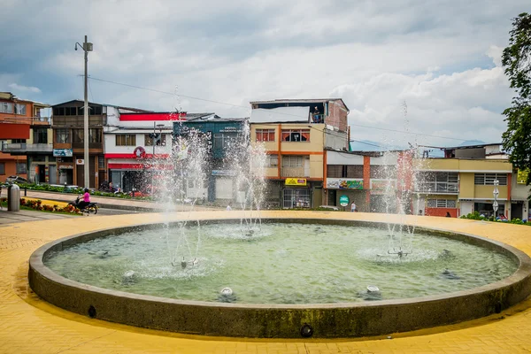 Park wodny, Manizales miasto w Kolumbii — Zdjęcie stockowe